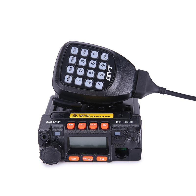 QYT KT-8900 Mini 25w Mobile VHF UHF Long Range Walki Talki Set Walkie Talkie 100 Miles 3 km Repeater Radio