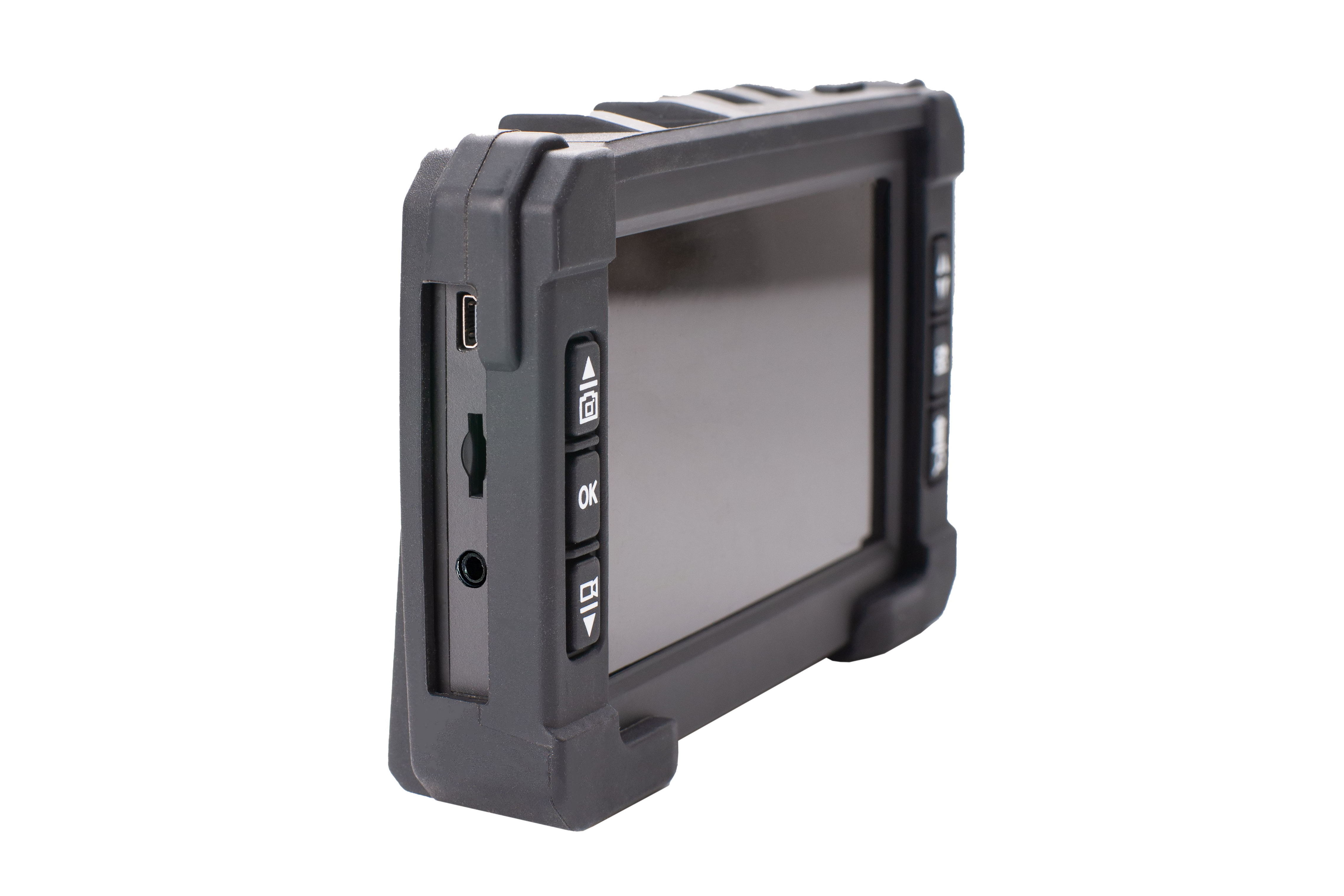 9mm Side view inspection camera rigid borescope with 5 inch monitor for cavity wall inspection