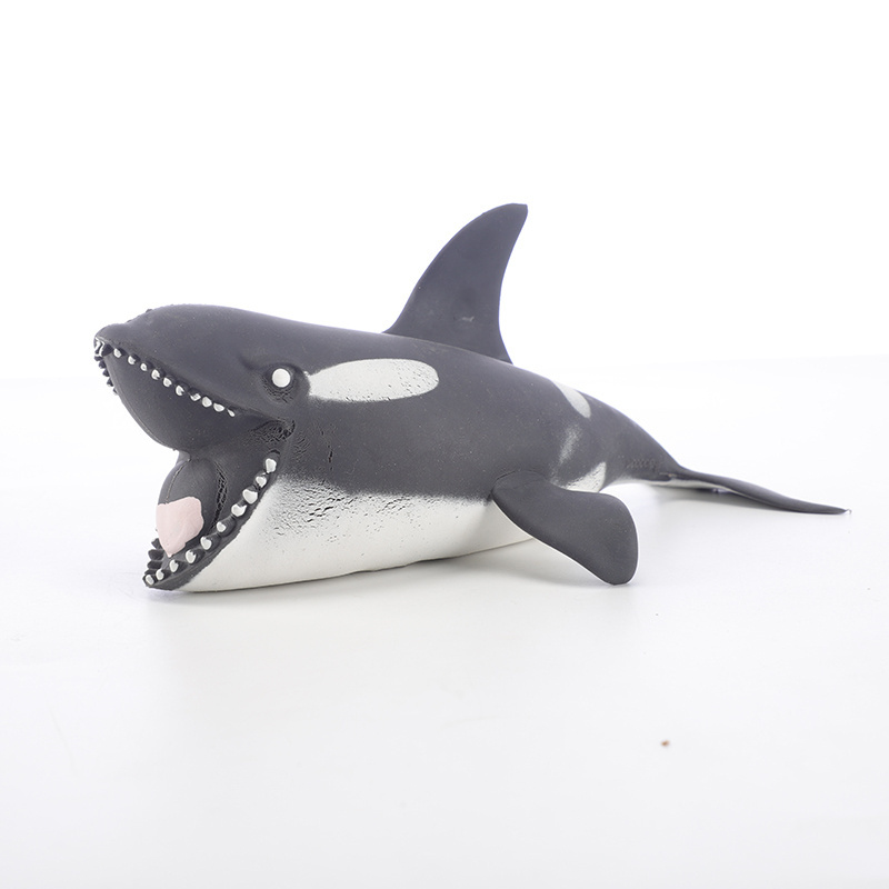 Factory Wholesale Filling Cotton Sand Novelty Fidget Squeeze Shark Toy