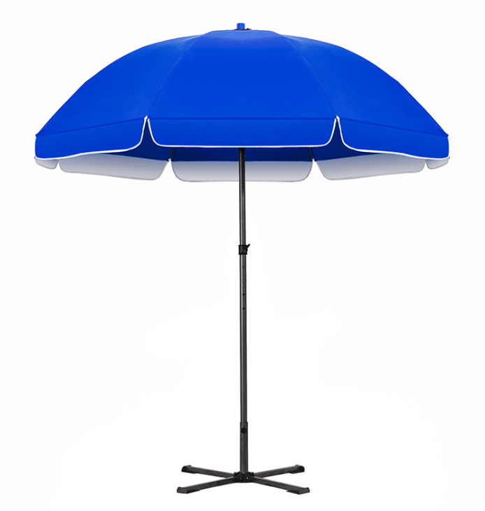 High Quality Advertising Custom Design Outdoor Beach Umbrella with Logo Print Sun Smart Promotional Umbrella For Beach