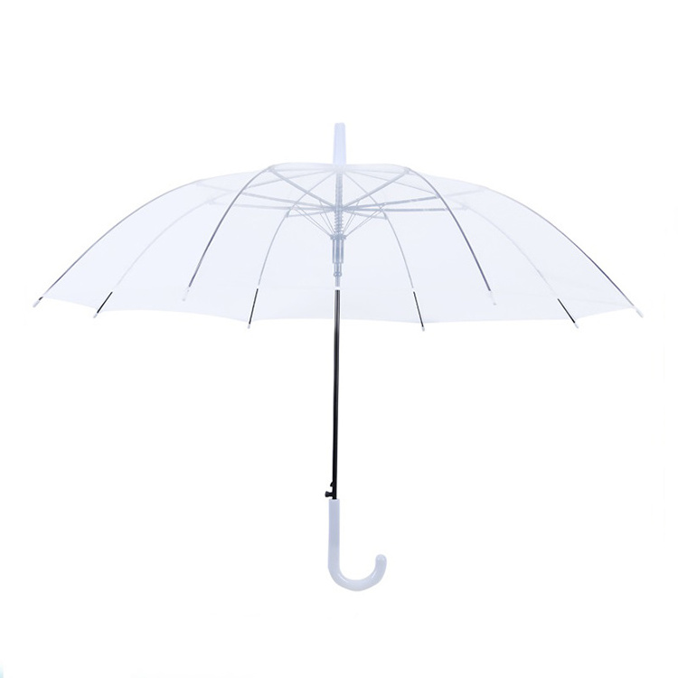 Hot Sale Gift Foldable Straight Transparent Umbrellas With Logo