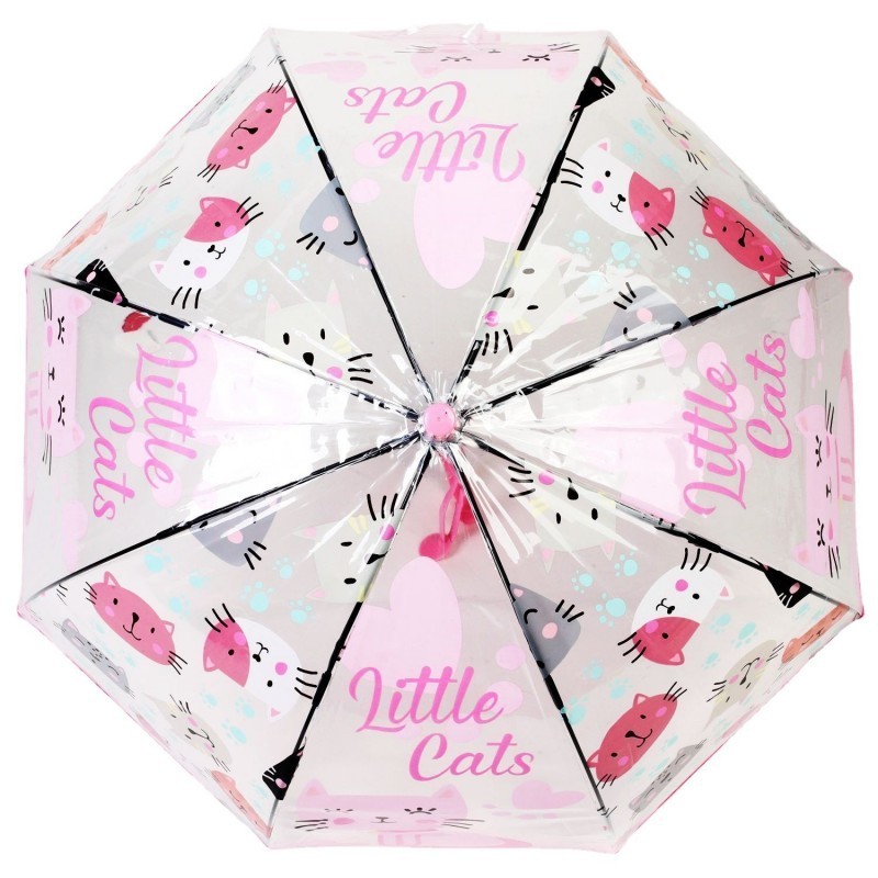 hot sale Apollo Children's Umbrella 19 inch 8K cat print cute cartoon umbrella fo girls