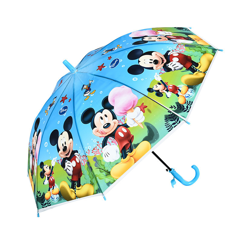 In Stock/High quality auto open straight umbrella for children spider character umbrella cute umbrella kids