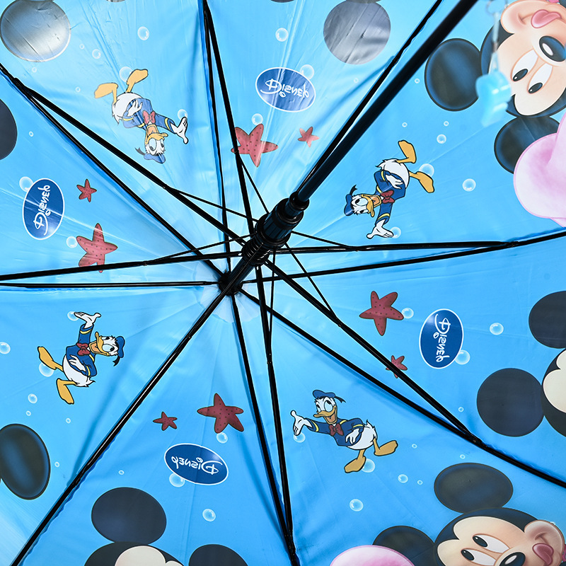 In Stock/High quality auto open straight umbrella for children spider character umbrella cute umbrella kids