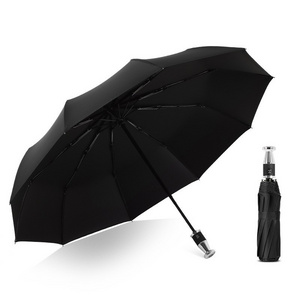 Fully automatic Rolls-Royce business umbrella broken window umbrella folding safety hammer umbrella