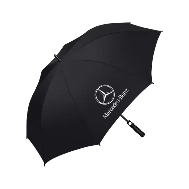 High Quality custom printed LOGO straight 27 inch golf umbrella free sample