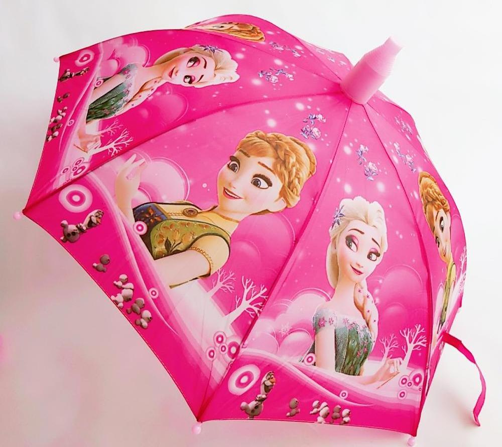 Kids Umbrella Pongee Anti Drip Cartoon Steel Plastic Polyester Digital Printing Country for Children Cute Umbrella 8K Steel