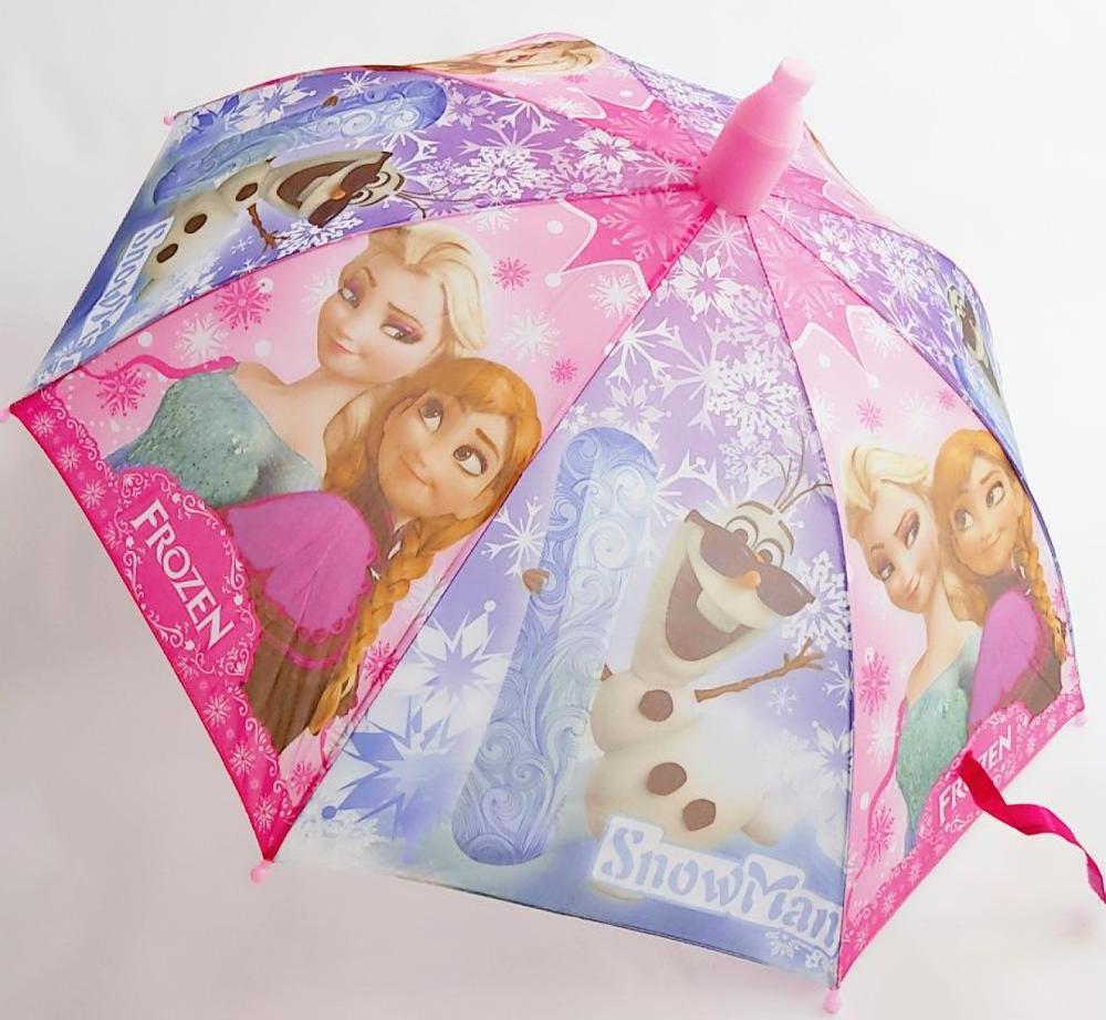 Promotional cute cartoon pattern Elsa frozen children umbrella for kids