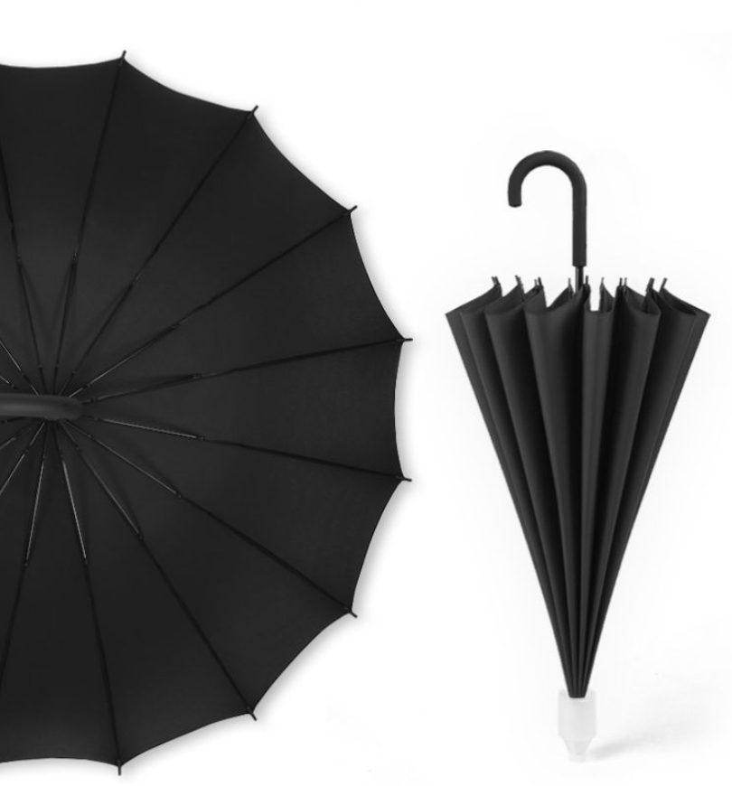 stock sale Auto Open Funky Advertising Straight Umbrella With Telescopic Plastic Cover Drip