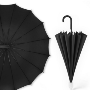 stock sale Auto Open Funky Advertising Straight Umbrella With Telescopic Plastic Cover Drip