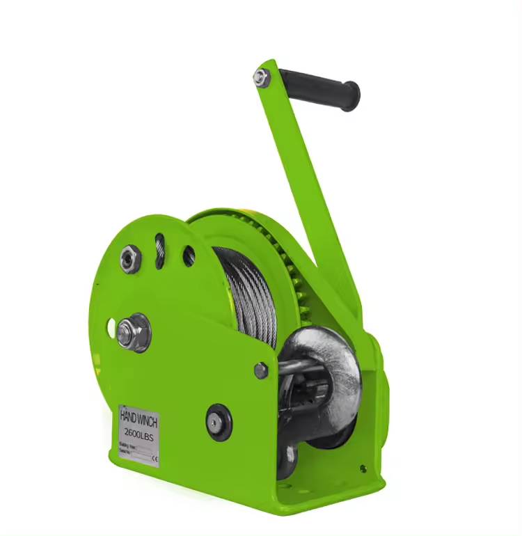 500kg 1000kg 1500kg 1200lbs -2600lbs self locking automatic brake mini hand winch