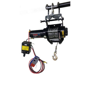 12v 4000 lbs electric winches with synthetic rope