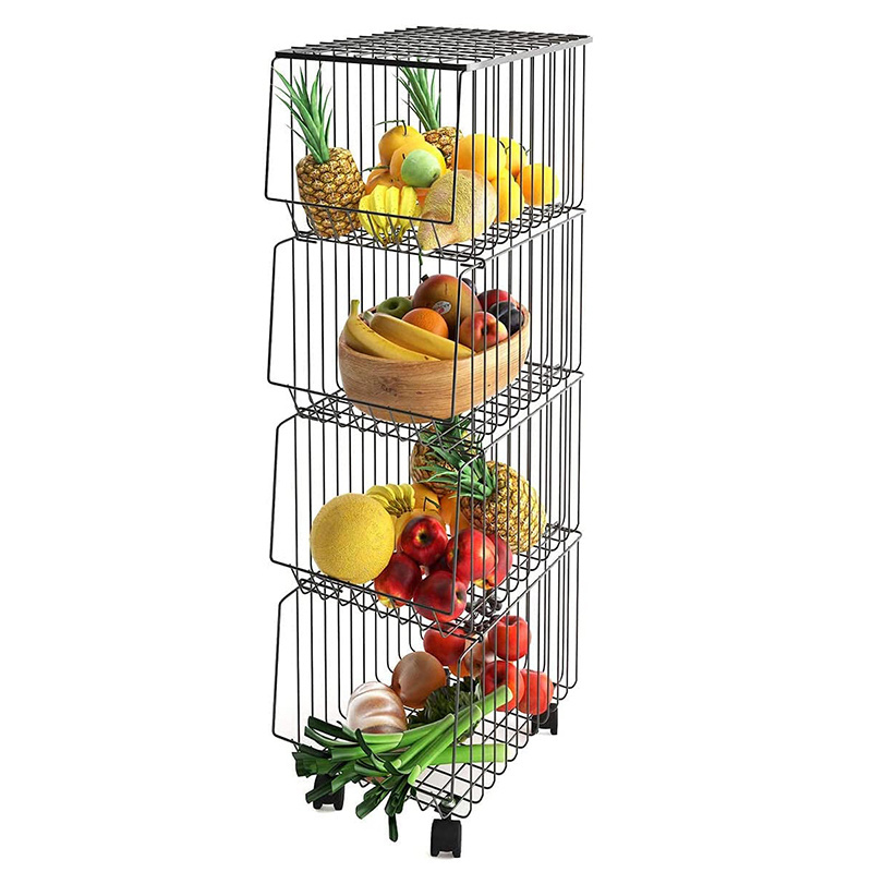 Factory Sale Storage Baskets Nordic Food Vegetable Basket Shelf For Kids Pretend Play Fruits Vegetables