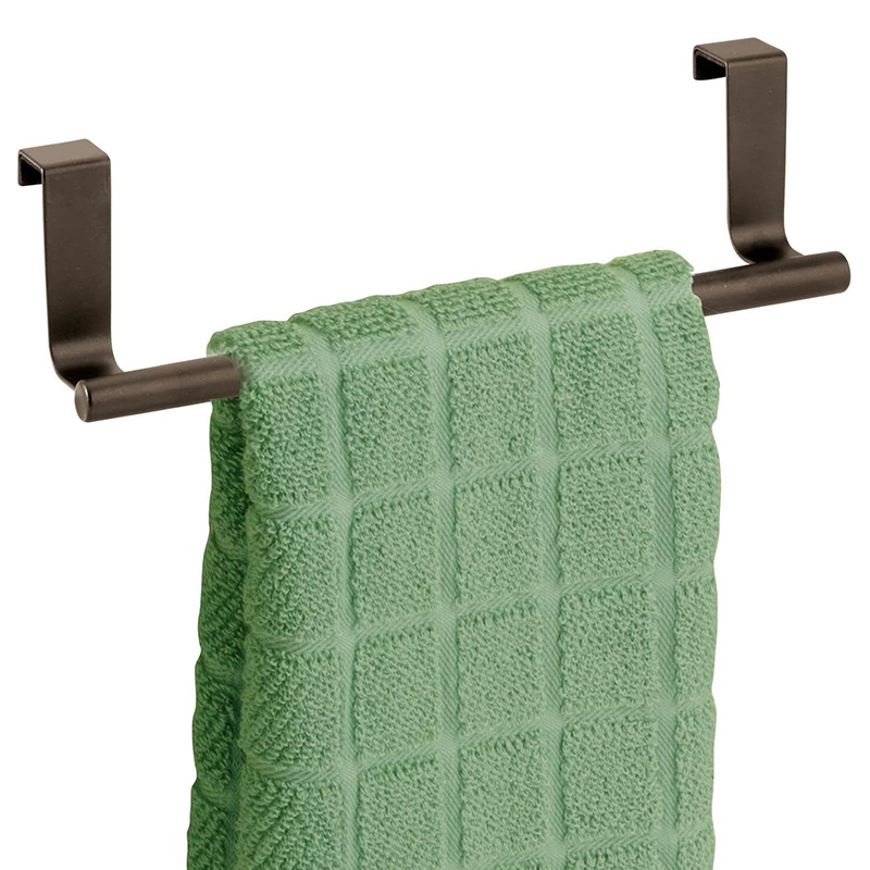 Bathroom Clothes Hanger Stainless Steel Towel Rail Over The Door Towel Rack Bar Hanger Over Kitchen Cabinet Door