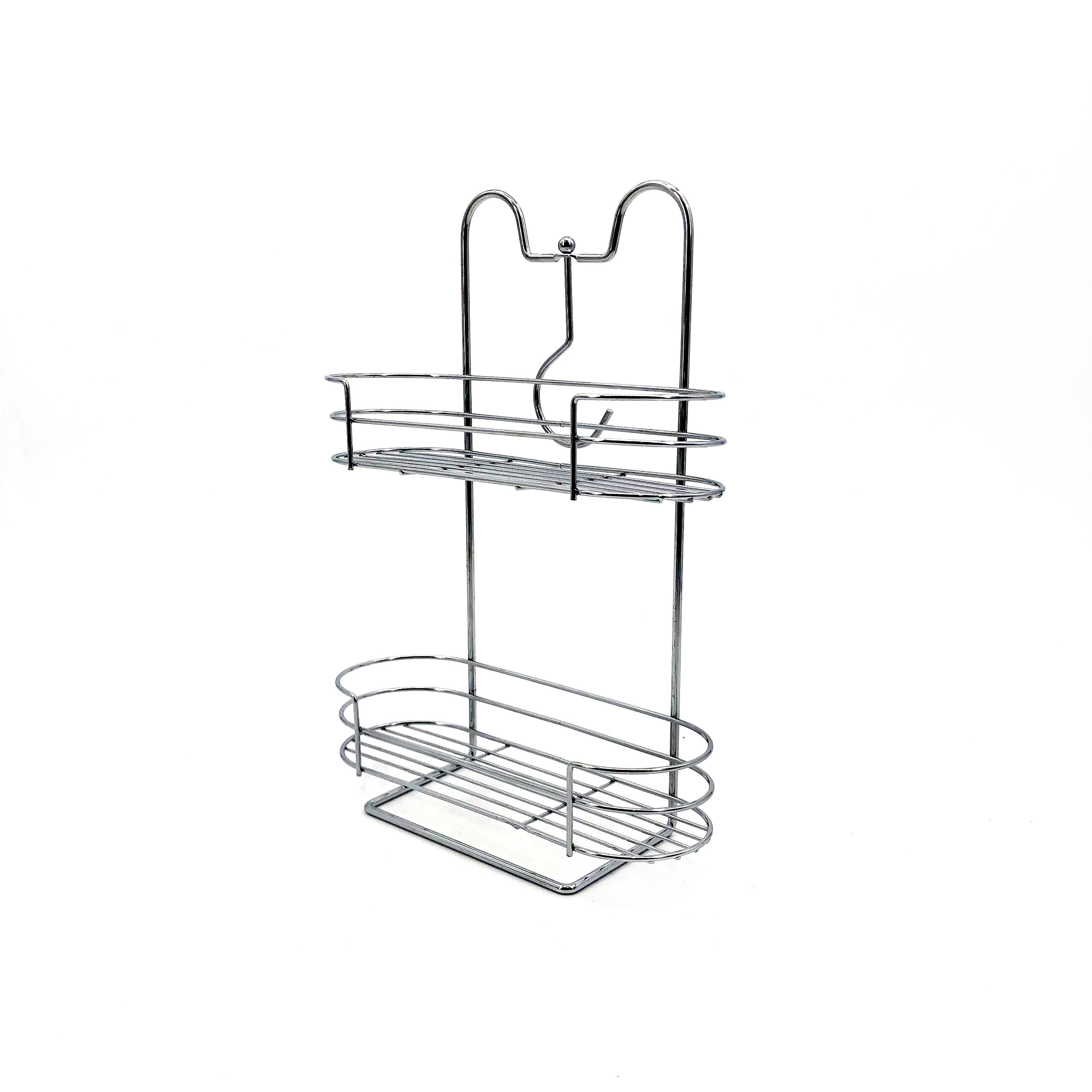 Hot Sale The Best And Cheapest Transparent Bathroom Organizer Mesh Shower Caddy Floating Corner Shelves