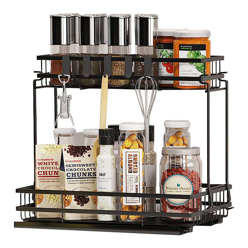 Low Price Kitchen Cabinet Storage Rack Organizer Spice Rack Kitchen File Dish Cabinet Organizer Kitchen