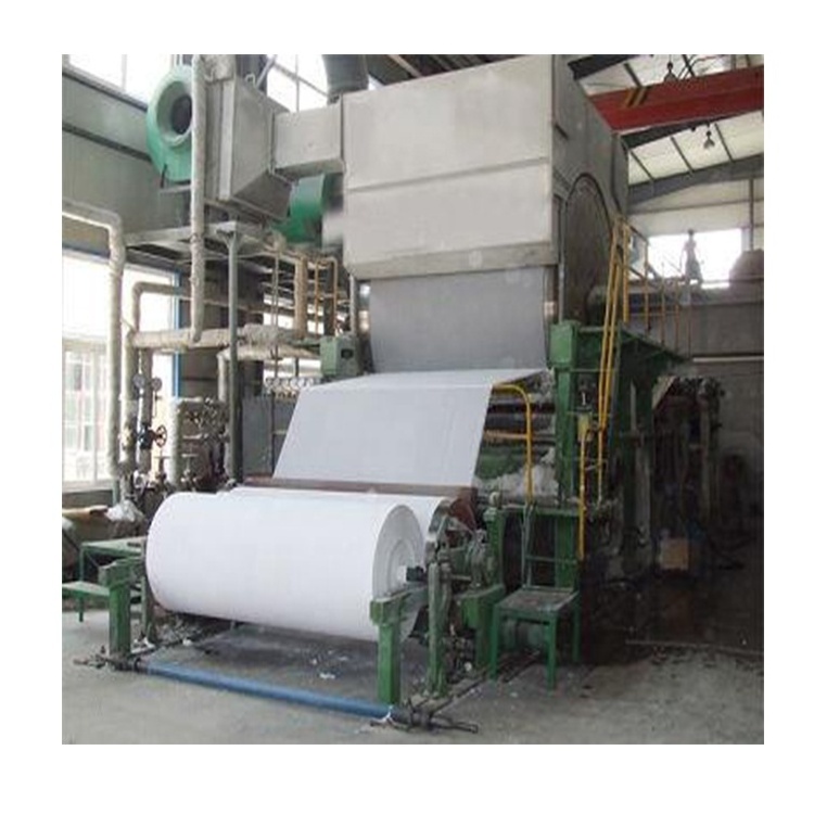 No1 787mm Waste Paper High Quality Tissue Toilet Paper Machine For Paper Factory