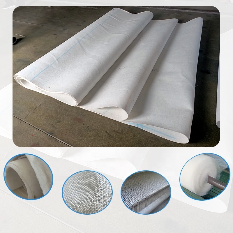 Good dewatering single layer bom felt press felt for paper machine dryer section