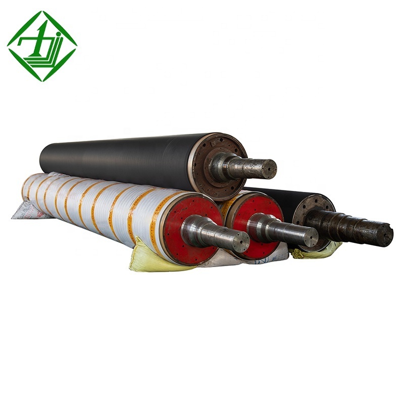 2024 Aotian Paper recycling machine spare parts rubber roller for paper making machinery