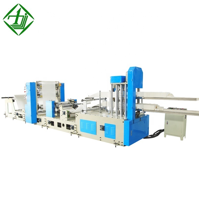 Paper making machinery converting machine napkin paper folding embossing machine