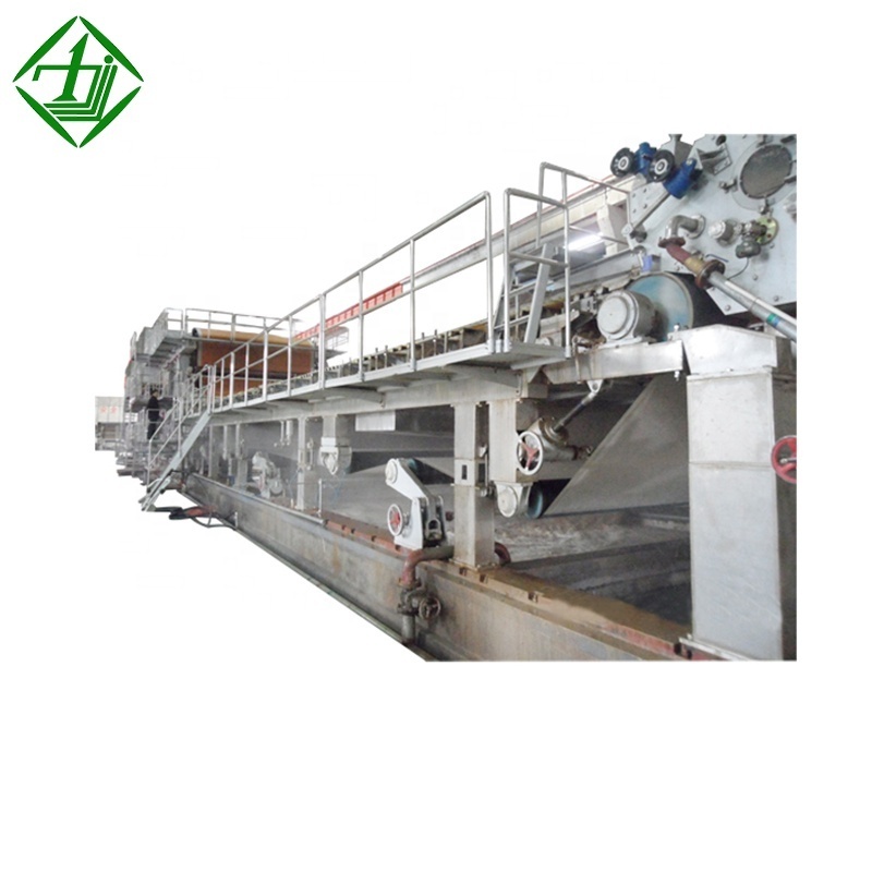 High efficiency cost price low maintenance kraft paper machine for paper plant new business