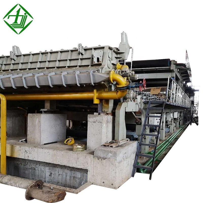 High efficiency cost price low maintenance kraft paper machine for paper plant new business