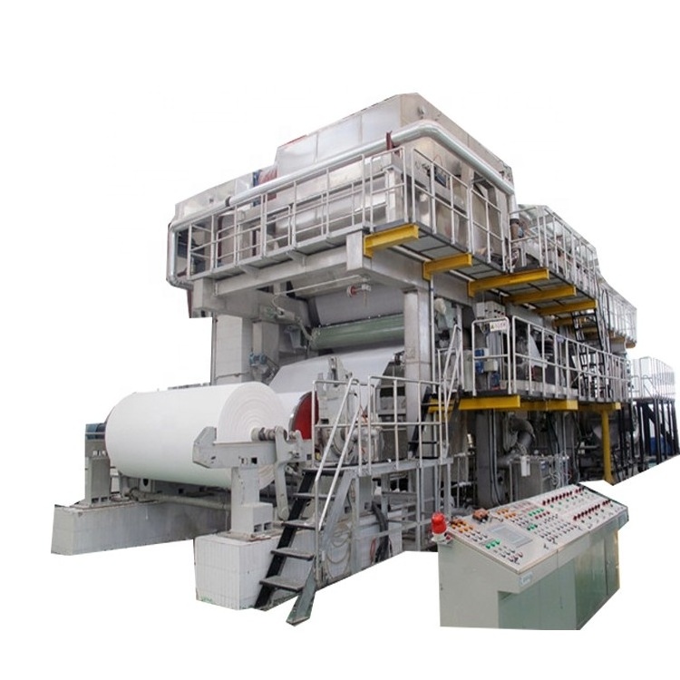 787mm Jumbo Roll 1T/D Toilet Tissue Paper Making Machine for Waste Paper Recycling Business