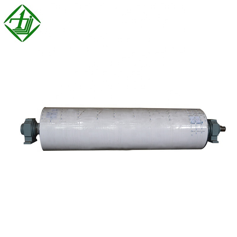 2024 Aotian Paper recycling machine spare parts rubber roller for paper making machinery