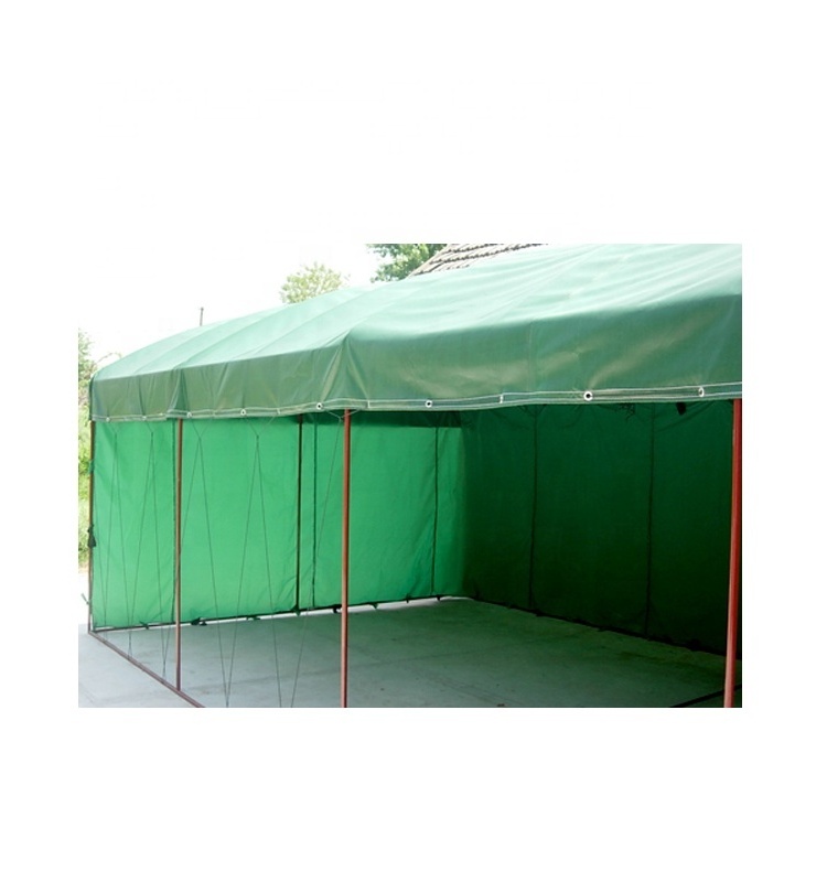 Waterproof poly tarp fabric tarpaulin  beach dome tent for sun shelter