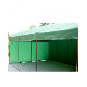 Waterproof poly tarp fabric tarpaulin  beach dome tent for sun shelter