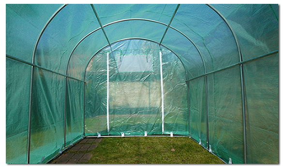 The light transmittance of the double-layer hollow structure of the large private spray iron pipe greenhouse is strong