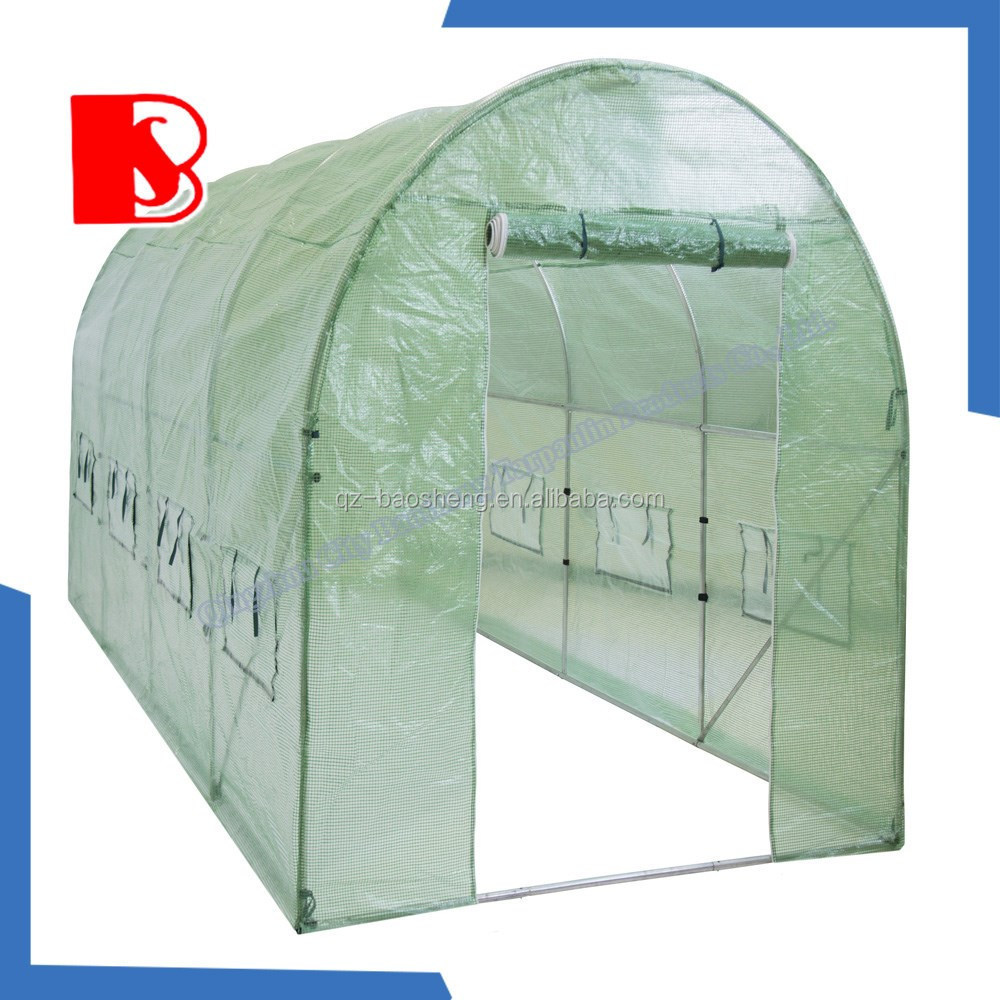 The light transmittance of the double-layer hollow structure of the large private spray iron pipe greenhouse is strong