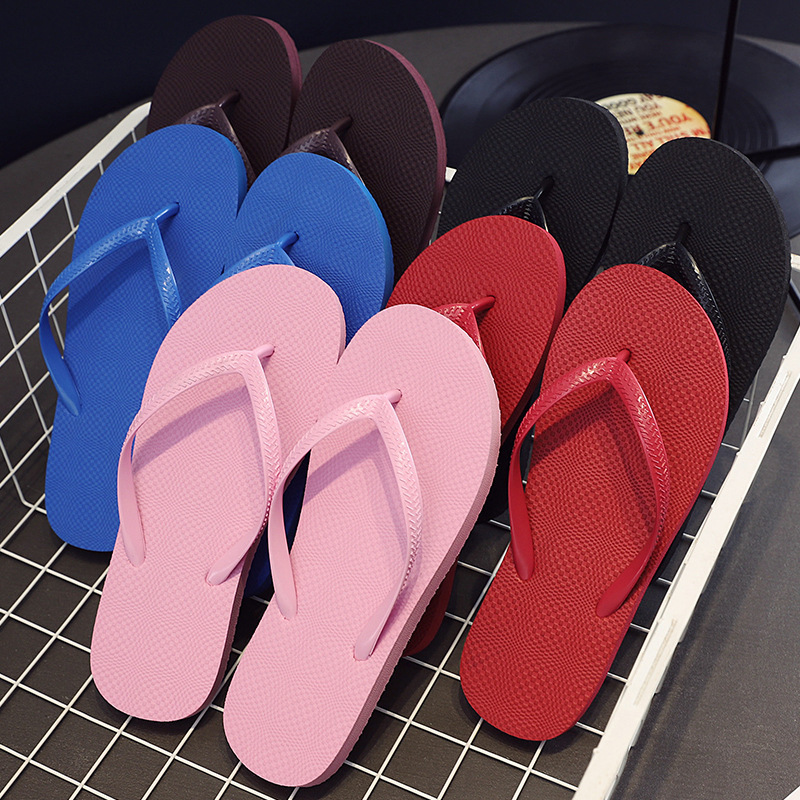 Wholesale Design High Quality Straps Custom Outdoor Beach EVA flip flops OEM slippers Women Rubber flip flops women flip flops