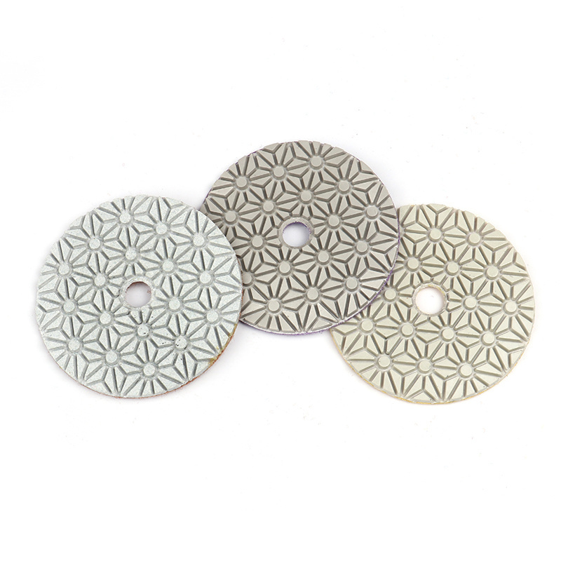 Manufacturer Price Turbo Diamond Saw Blade Floor Polishing Pads for Marble 4inch 100mm 6in Epoxy Snail Lock Polish Disc Grit 100