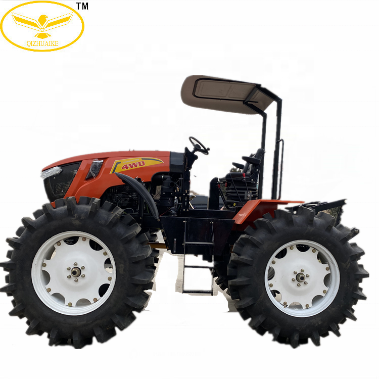 isodiametric tractors 4 wheels of the same diameter large size farm use 120 horse power tractor