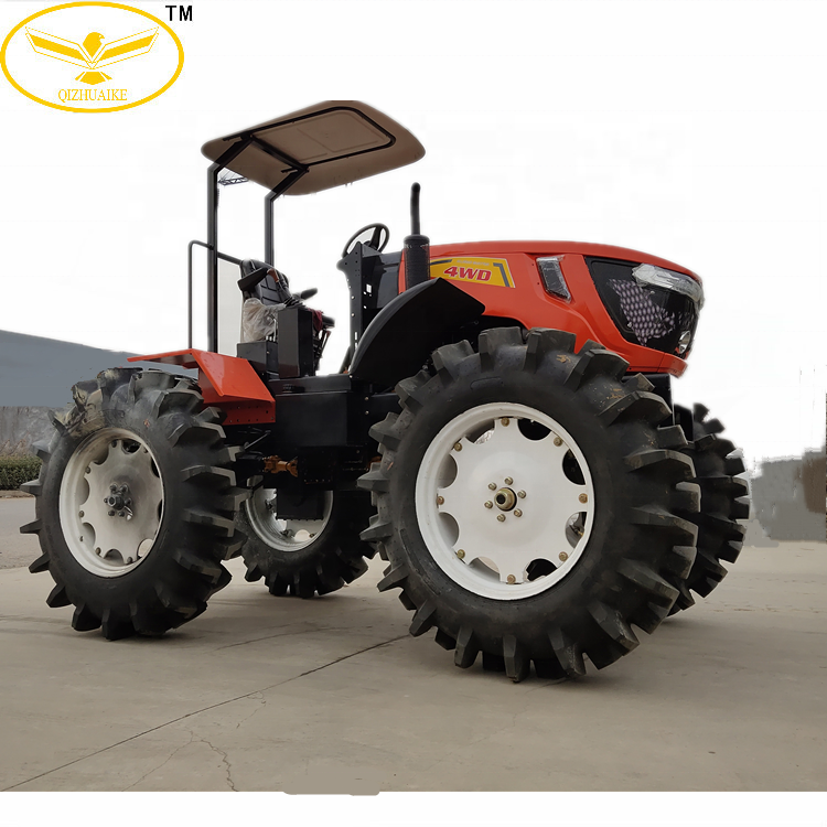 isodiametric tractors 4 wheels of the same diameter large size farm use 120 horse power tractor