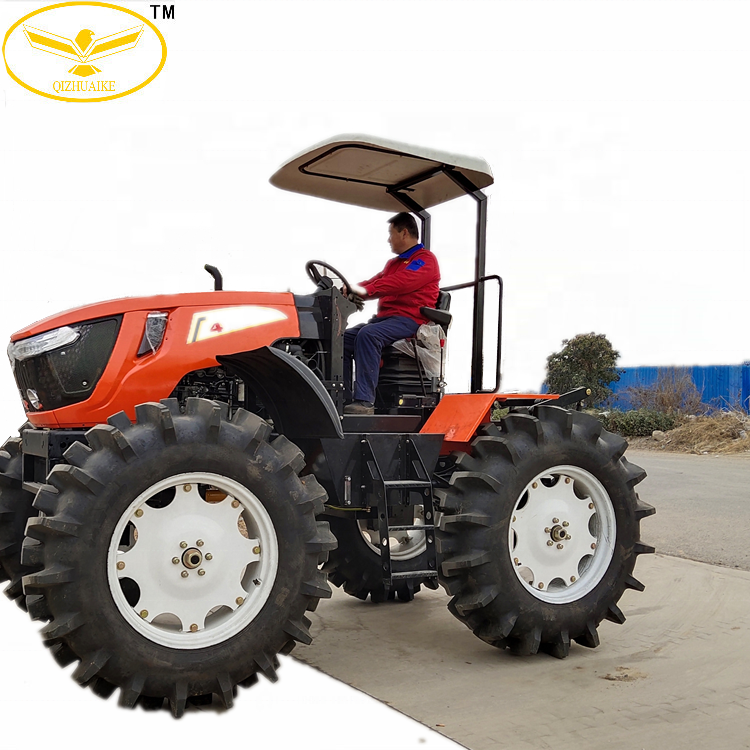 isodiametric tractors 4 wheels of the same diameter large size farm use 120 horse power tractor