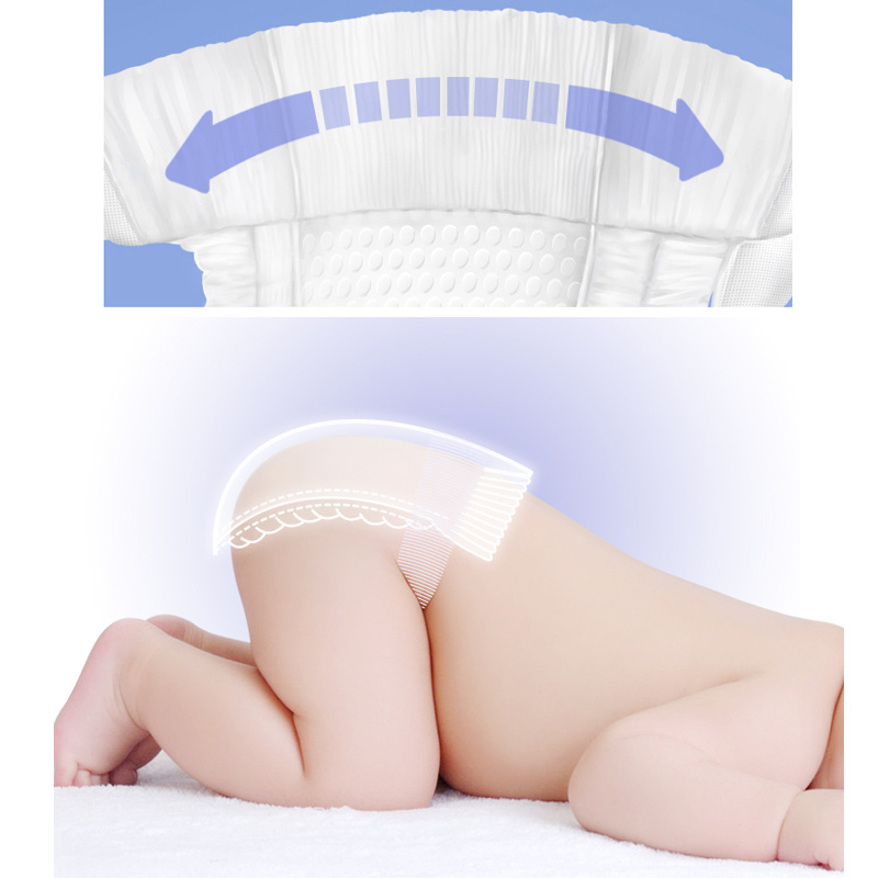 China factory super brand wholesale custom disposable super soft pampering baby diaper