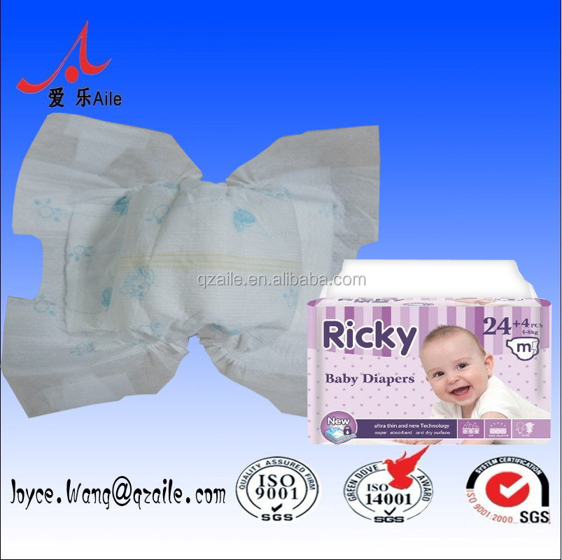 Ricky China Baby Diapers Pants Factory Oem Service China Children Panties Nappies Underwear Diaper