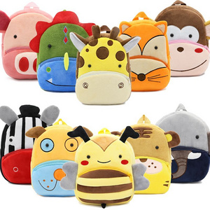 Children School Bags Girls Boys Backpacks 3D Cartoon Plush Children Backpacks kindergarten Schoolbag Animal Kids Backpack