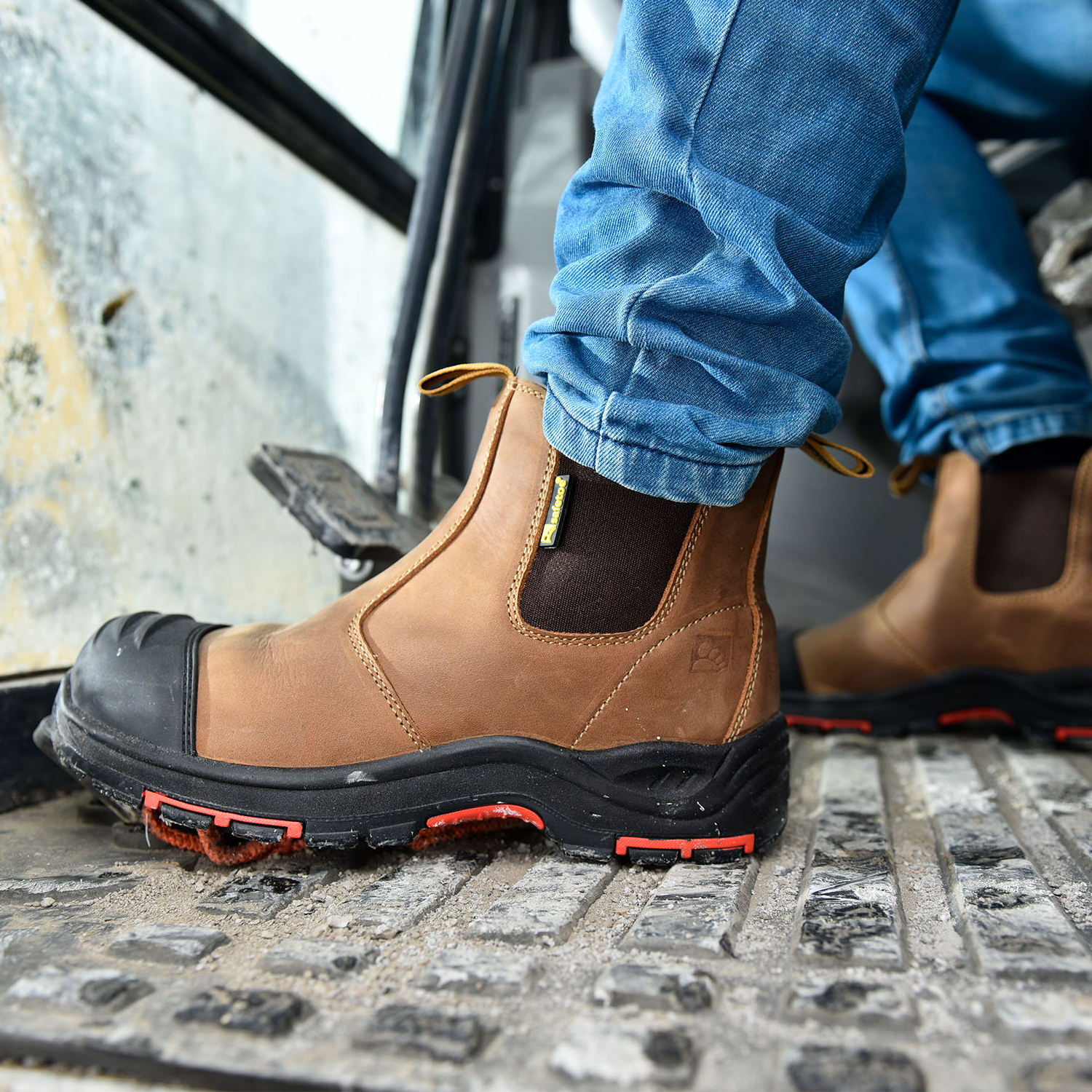 2023 Composite Toe Safety Boot Men's Heavy Duty Mining Industrial Construction Work Boot Shoes