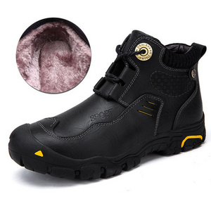 High quality new men outdoor waterproof hunting fishing sport camping climbing mountain chef shoes boots work men work shoes