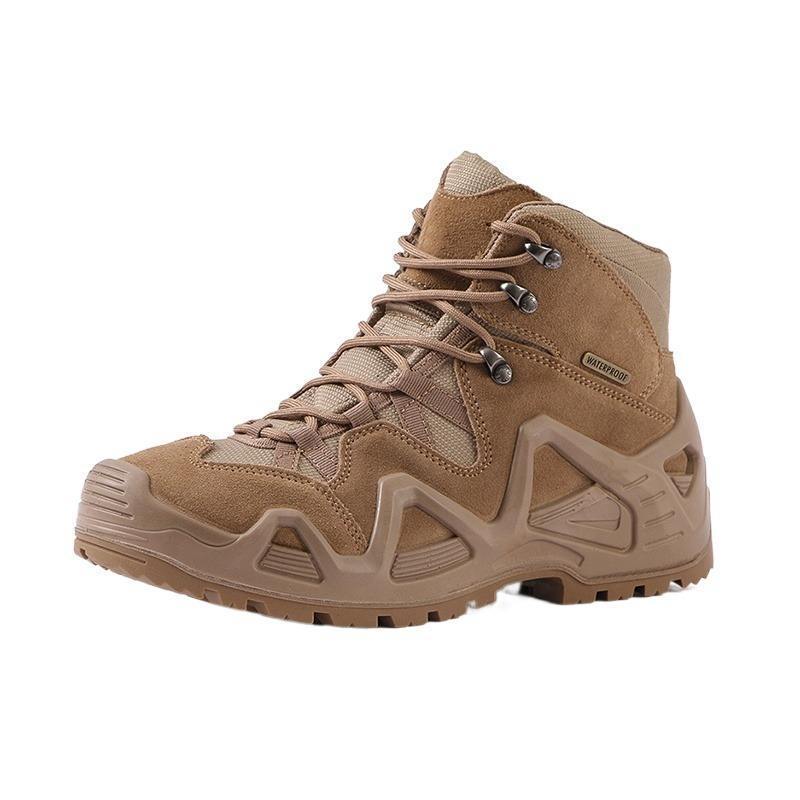 Hot Sale Hiking Shoes Men Big Size Trekking Boots Leather Waterproof Boots Hiking Shoes Men