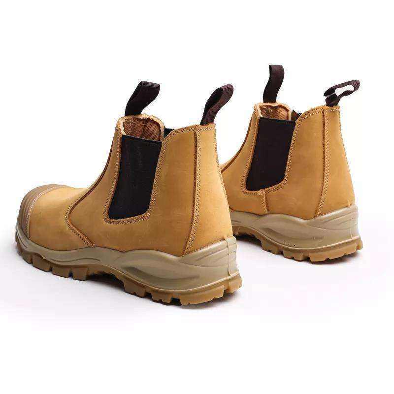 High Quality 6 Inch Mid Cut Australia Nubuck Leather Mens Miner Safety Boots