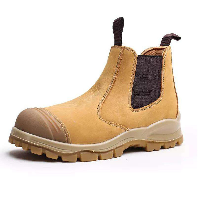 High Quality 6 Inch Mid Cut Australia Nubuck Leather Mens Miner Safety Boots