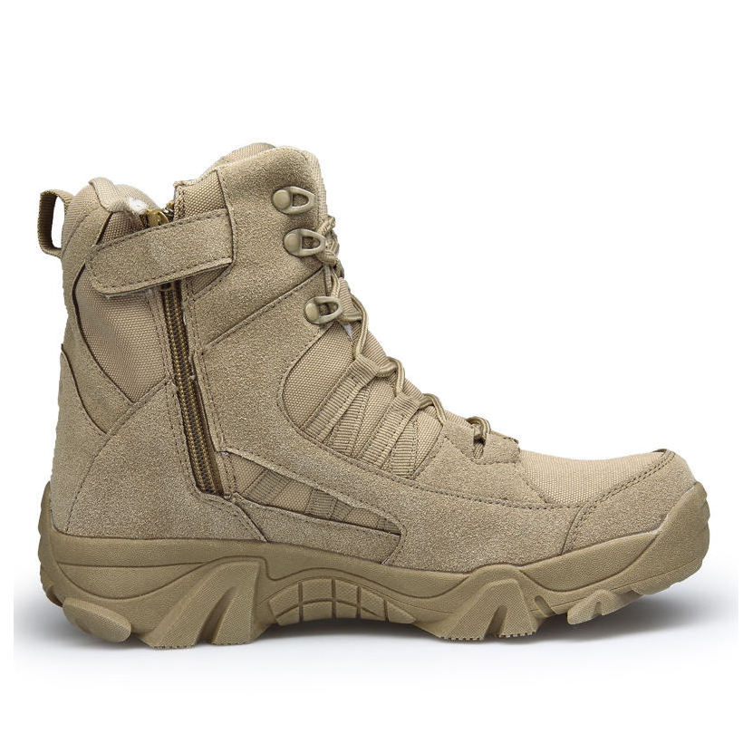 Hot Sell Outdoor Men Hiking Shoes Breathable Sand Ankle Boots Desert Training Sneakers