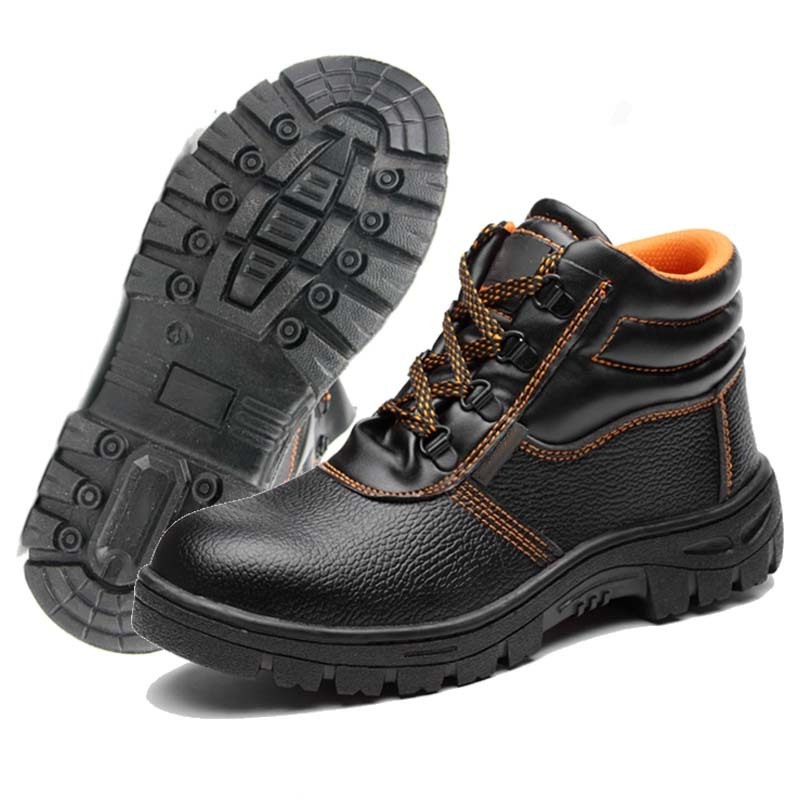 2023 Safety Shoes Steel Toe New Boots Zapatos De Seguridad Men Rubber Work Protect Safety Boots