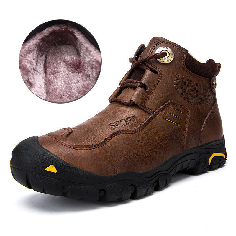 High quality new men outdoor waterproof hunting fishing sport camping climbing mountain chef shoes boots work men work shoes