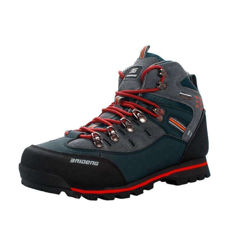 Hot Sell Cheap Men No Slip Outdoor Mountain Shoes Waterproof Climbing Trekking Shoes Hiking Boots