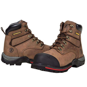 Men Leather Shoes Work Boots Cold Environment Waterproof Work Boots Bruzer Steel Toe Safety Shoes